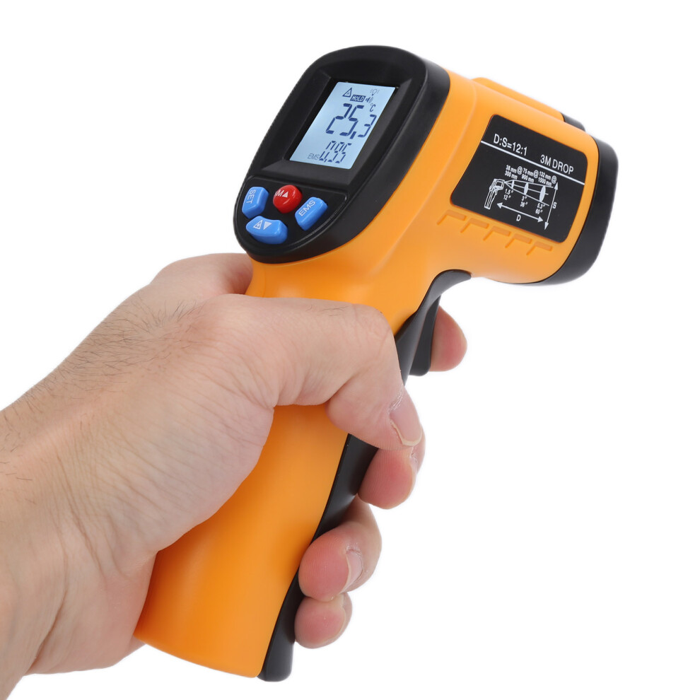 GM550 Infrared Digital Thermometer - Wide Temp Range, High Accuracy
