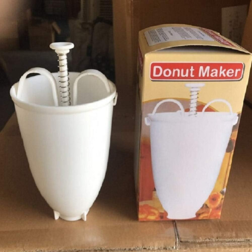 Doughnut Maker Plastic Doughnut Mould Lightweight Dispenser For Frying Doughnuts 2