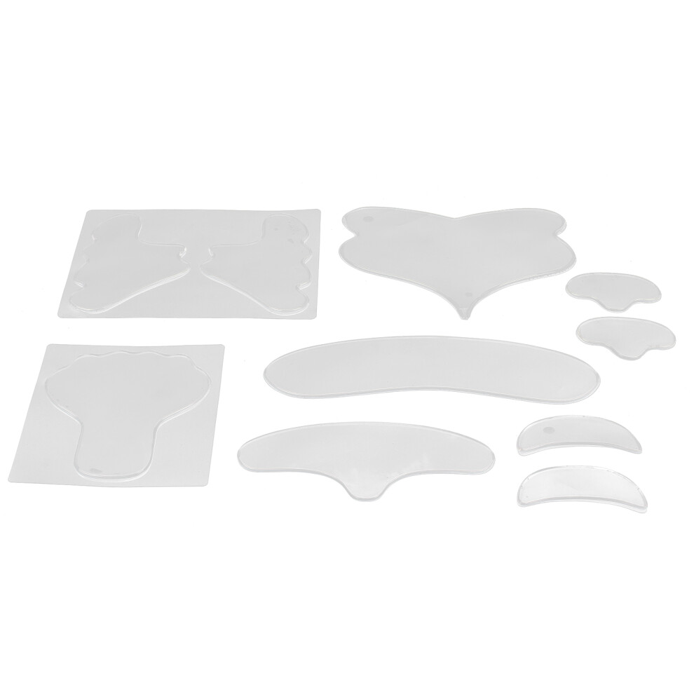 Anti Wrinkle Facial Patches Disposable Face Tape Alternative Overnight Skin Smoothing Strips Medical Grade Silicone Patches For Face Neck And