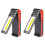 2X Super Bright COB LED Working Light with Magnetic Base & Hook USB Rechargeable Dimmable Flashlight 1