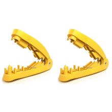 2X 4-in-1 RJ45 Network Cable Tool with Cutting,Stripping, and Straightening Functions Applies to STP/UTP Cable,A