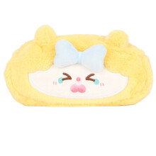 Make-up tasjes voor meisjes, schattige anime cartoon tas met grote capaciteit, ultrazachte pluche cosmetische tas, organizer voor reisaccessoires