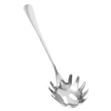 Stainless Steel Noodle Spoon Spaghetti Server With Unique Handle Multi Functional Kitchen Tool For Noodles And Eggs