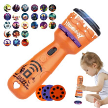 Children's Torch Night Light Sleep Aid For Travel And Home Halloween Torch For Kids' Room