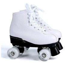 Classic Roller Skates for Kids and Adults All Sizes Leather Quad Skates Indoor and Outdoor Use Women Men