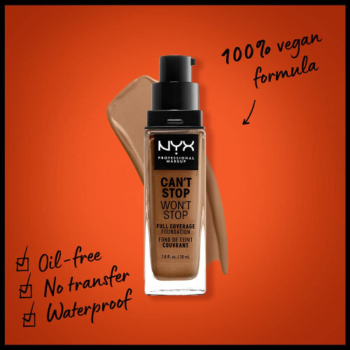 NYX Professional Makeup NYX PROFESSIONAL Can't Stop Won't Stop Foundation 1