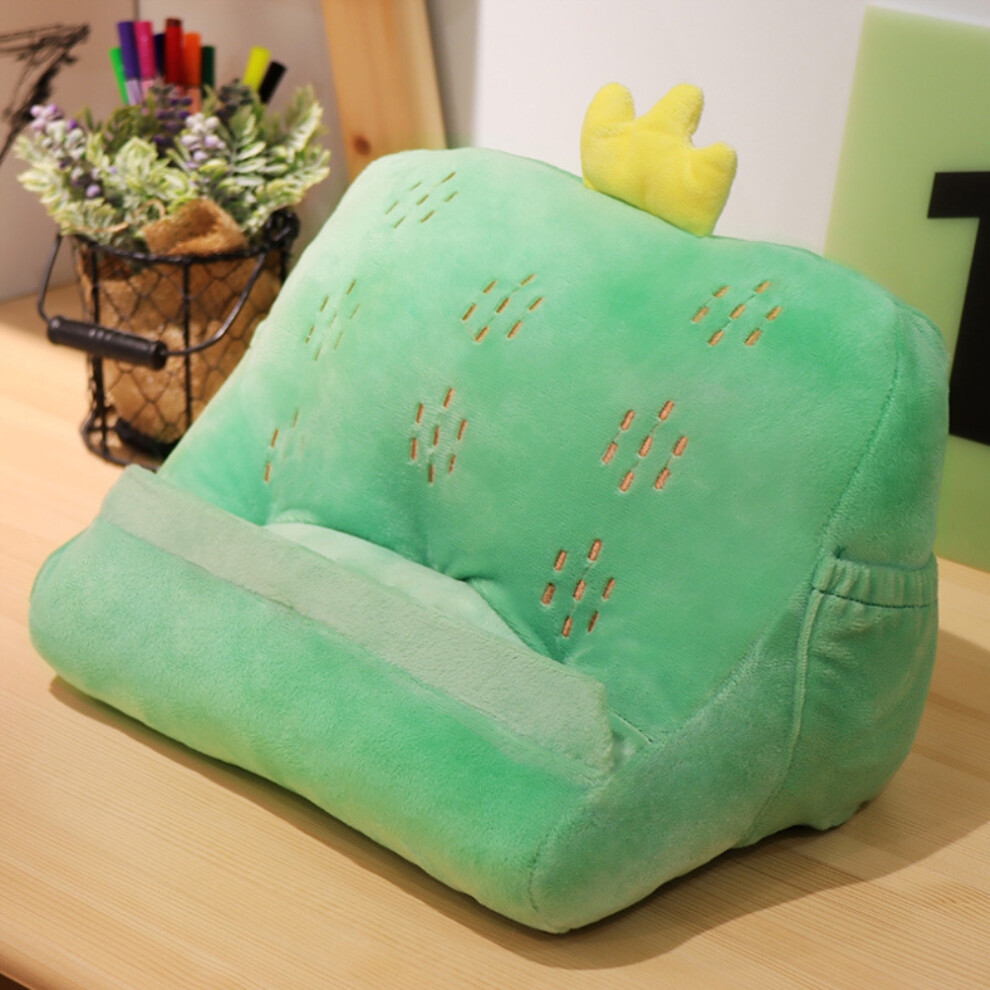 Soft Plush Triangle Pillow Tablet Holder 30*20*20Cm 8771377337052
