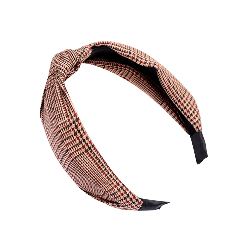 Unisex Fashionable Knotted Headbands For Women Stretchable Fabric Hair Accessories With Cross Knot Design Ideal For Wedding Banquet And Party Wear Wide Range