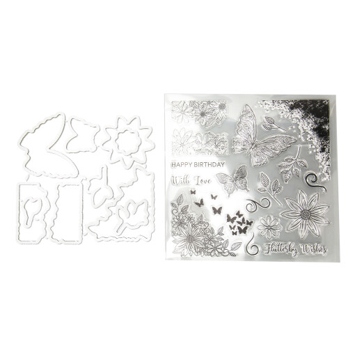 Διαφανείς σφραγίδες από καουτσούκ για DIY Scrapbooking και δημιουργία καρτών.