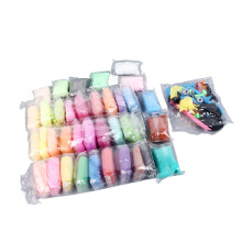 Set de arcilla mágica para modelar DIY, secado al aire, 36 colores, arcilla ecológica para modelar para niños, juguete educativo divertido y no