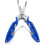 Fishing Pliers Line Cutter Hook Remover Knot Tying Tool Blue 3