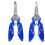 Fishing Pliers Line Cutter Hook Remover Knot Tying Tool Blue 4