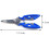 Fishing Pliers Line Cutter Hook Remover Knot Tying Tool Blue 2