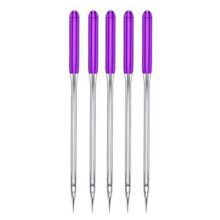 Aiguilles de Machine à coudre en acier inoxydable, 5-Violet