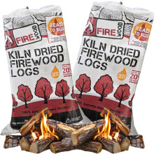 3 Bags Softwood Kiln Dried Firewood Logs