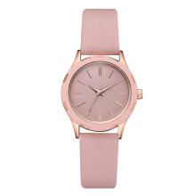 Girls Watch Fashion Minimalist Small Thin Light Waterproof Casual Analog Quartz Japanese Movement Leather Strap Elegant Timepiece For Young Women Dres
