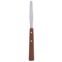Wax Applicator Spatula Stainless Steel Blade With Ergonomic Grip Wood Handle Intimate Design Smooth Edges Reusable Rustless For Hair Removal And Beaut