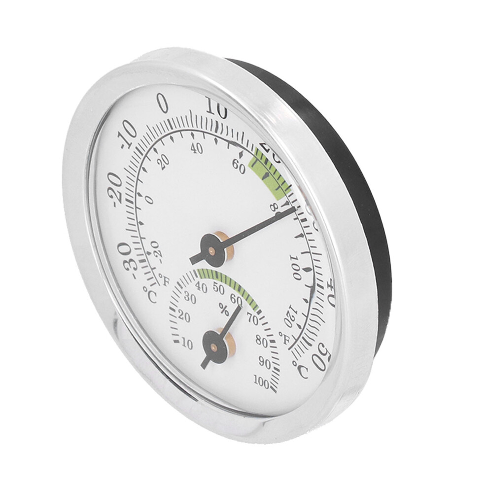 Environmental Temp & Humidity Gauge For Cigar Boxes And Chicken Coops 8731382401841