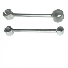 Adjustable Gap Width Door Hinge Wrench HeavyDuty Steel Spanner Tool for Aligning 825mm Flag Hinges on Fire Doors 2PCS