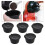 Reusable Coffee Capsule Filter Set for Dolce Gusto 50ml | Black 1