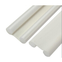 Door Draft Stopper Under Door Seal Strip EVA Weatherproof Soundproof Noise Blocker for Storm and Screen Doors White