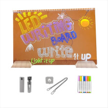 Can Be Hung Colorful 7Colors LED Dry-Erase Note Bo