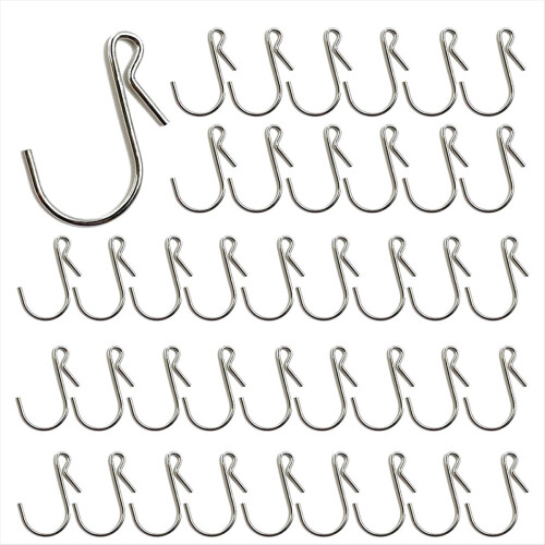 100PCS Gutter Hang Hooks Christmas Lights Ornament 1