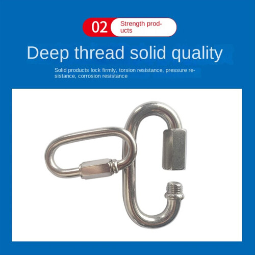 304 Stainless Steel Connecting Ring, Quick Chain R 2