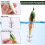 3PCS Horizontal Wooden Fish 5.5g Fluorescence Floa 7