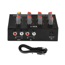 DC5-12V 7 Band Sound Equalizer High Medium Bass Ad