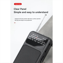 Portable Pocket AM FM Radio 2 Band Stereo Operated