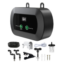 Automatic Reptile Mister TimerEnabled Humidifier for Enclosures 360 Degree Fogger Misting Nozzle System Amphibians