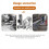 Mini Engraving Pen Cordless Rotary Tool Kit, 5 Spe 5