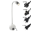 Reading Light LED Hose Spotlight Wall Lamp Goosene 3