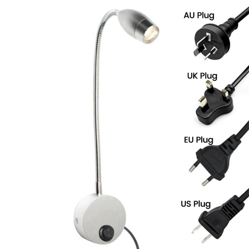 Reading Light LED Hose Spotlight Wall Lamp Goosene 2
