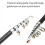 Portable Folding Fishing Rod Telescopic Fly Poles 8