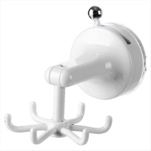 Rotatable Kitchen Hook - 6-Claw Suction Cup Wall M