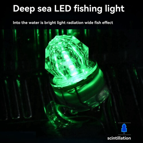 Mini LED Waterproof Fishing Bait Light Deep Drop U 2