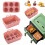 Silicone Baking Tray Set Tool Rectangular Multi-Pu 4