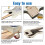 3 Piece Guitar Neck Pad, Made of Solid Maple, Prot 7
