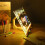 Acrylic LED Luminous Draw Board Toy Note for Kids 5