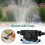 2 Pack Hand Electric Drill Water Pump, Portable Mi 8