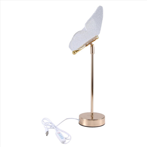Butterfly Desk Lamp Indoor Lighting Button Home De 2
