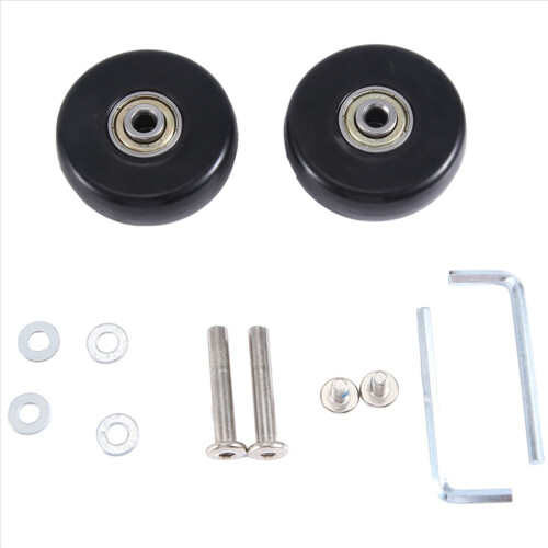 45x18mm Set of 2 Luggage Suitcase Replacement Whee 2
