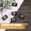 6Pcs M6 Copper Sliding Nut Side Mount Slide Track 5