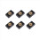 6Pcs M6 Copper Sliding Nut Side Mount Slide Track 1