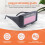 Solar Auto Darkening LCD Welding Helmet Glasses Ma 6