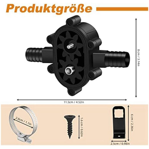 New Electric Drill Pump, Mini Hand Self-Priming Li 1