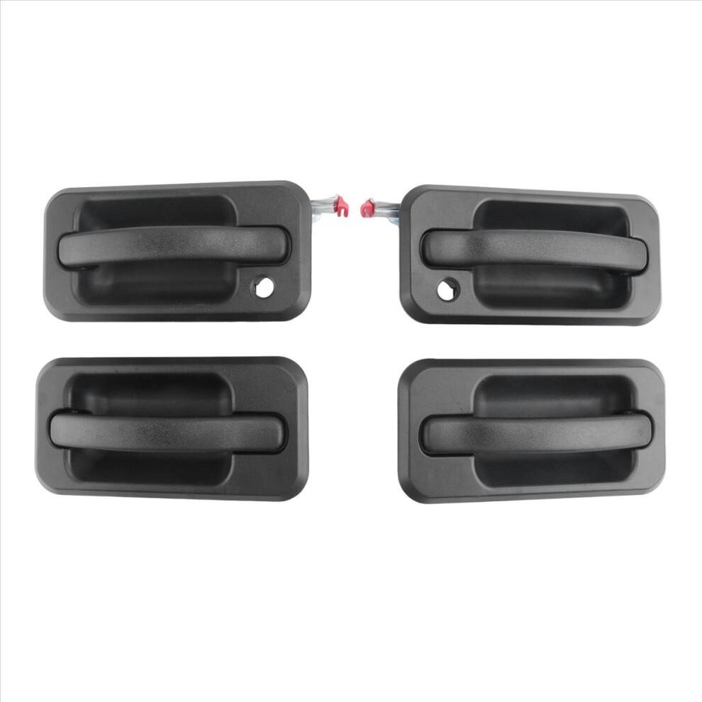 4Pcs Exterior Outside Door Handle Set Auto Parts F 4852351763976