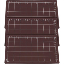 3Pcs Magnetic Shim with Card Size Grids Black Cutt